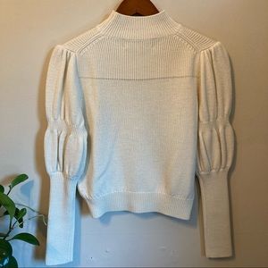 Derek Lam 10 Crosby Elani Puff Sleeve Sweater